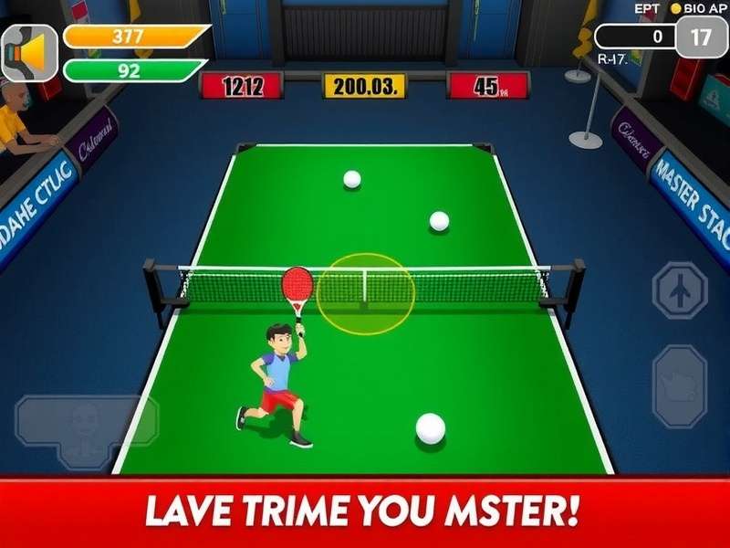 Master S Racket Rush Gameplay Screenshot